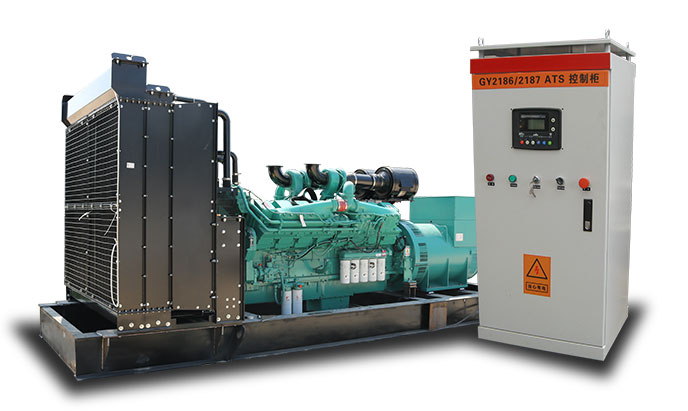 康明斯1200kw全自動(dòng)柴油發(fā)電機(jī)組